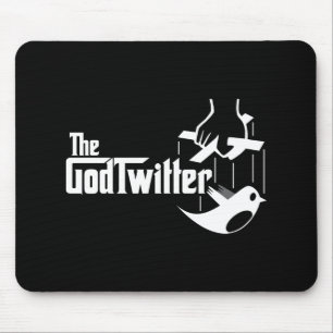 The GodTwitter Mousepad Muismat