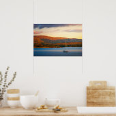 The Golden Evening over Kenmare Bay Poster (Keuken)