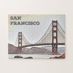 The Golden Gate Bridge - San Francisco California Legpuzzel