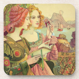 The Golden Legend, 1897, uit 'L'Estampe Moderne', Onderzetter