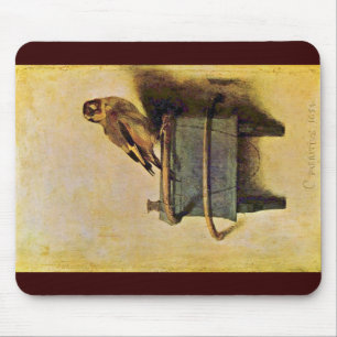 The Goldfinch, Puttertje by Carel Fabritius Muismat