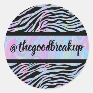 The Good Breakup Ronde Sticker