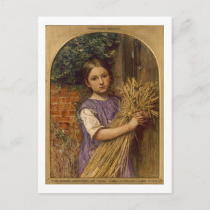 "The Good Harvest of 1854", 1854 Briefkaart