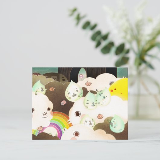 The good old British weather 2014 Briefkaart (Staand voorkant)