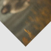 The Good Shepherd and the Lost Lamb – Jesus & Lamb Tissuepapier (Detail)