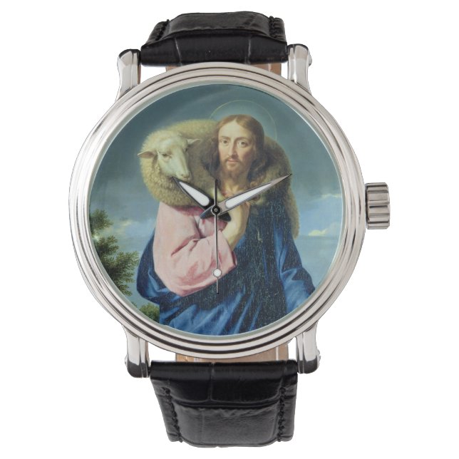 The Good Shepherd, c.1650-60 Horloge (Voorkant)