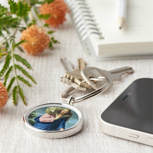 The Good Shepherd, c.1650-60 Sleutelhanger (Zijkant)