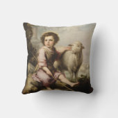 The Good Shepherd, Esteban Murillo Kussen (Achterkant)