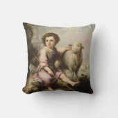 The Good Shepherd, Esteban Murillo Kussen (Voorkant)