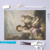 The Good Shepherd, Esteban Murillo Tissuepapier (Craft)