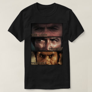 The Good The Bad The Ugly Klassieke Western T-shirt