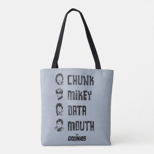The Goonies | Chunk, Mikey, Data, Mouth Draagtas (Achterkant)