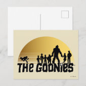 The Goonies Sunset Silhouette Graphic Briefkaart (Voorkant / Achterkant)