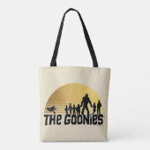 The Goonies Sunset Silhouette Graphic Draagtas (Achterkant)