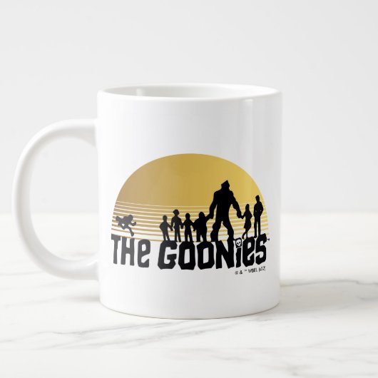 The Goonies Sunset Silhouette Graphic Extra Grote Beker (Links)