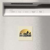 The Goonies Sunset Silhouette Graphic Magneet (Insitu (Vaatwasser))