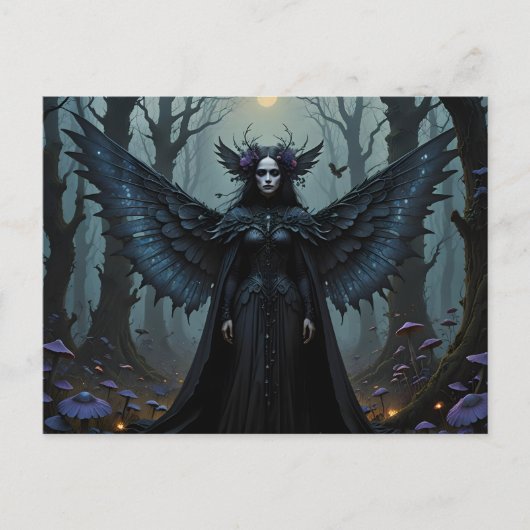The Goth Fairy Briefkaart (Voorkant)