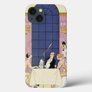 The Gourmands, 1920-30 (pochoir print) iPhone 13 Hoesje