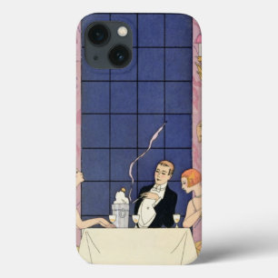 The Gourmands, 1920-30 (pochoir print) iPhone 13 Hoesje