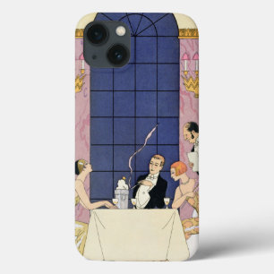 The Gourmands, 1920-30 (pochoir print) iPhone 13 Hoesje