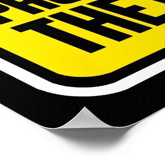 The Government Warning Poster (Coin)