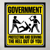 The Government Warning Poster (Devant)