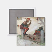 THE GRAFIEK "TWO FOOLS" II (1909) MAGNEET (Voorkant / Achterkant)