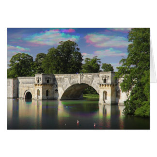 The Grand Bridge Tri Color, Blenheim Palace Card