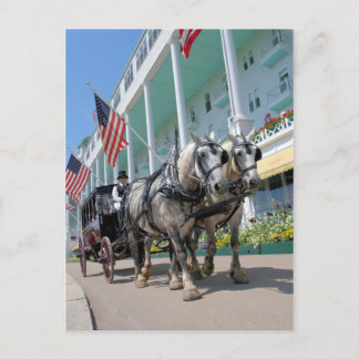 The Grand Hotel - Mackinac Island, Michigan Briefkaart