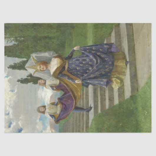 The Grand Lady (door John Collier) Tissuepapier (Voorkant)