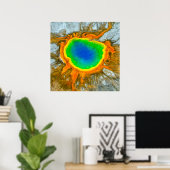 The Grand Prismatic Spring Poster (Thuiskantoor)