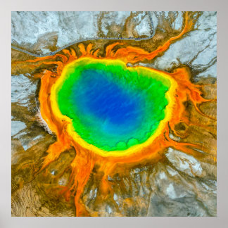 The Grand Prismatic Spring Poster