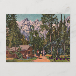 The Grand Tetons - Wyoming Briefkaart