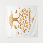 'The Gratitude Tree' Tapestry Wandkleed (Voorkant (horizontaal))