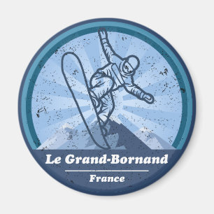The Great Bornand Snowboard Magneet
