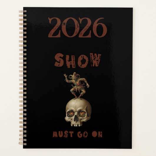 The Great Cosmic Mirth: 2026 Determined Absurdity Planner (Voorkant)