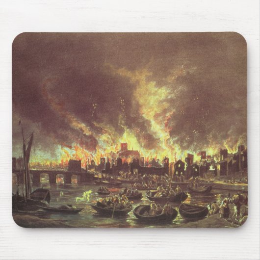 The Great Fire of London, 1666 Muismat (Voorkant)