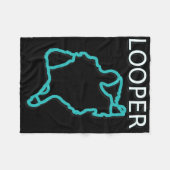 The Great Loop Looper Boating  Fleece Deken (Voorkant (Horizontaal))