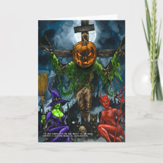 The Great Pumpkin (Died for Your Treats) Card Kaart