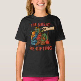 The Great Re-Gifting – Funny White Elephant Christ T-shirt