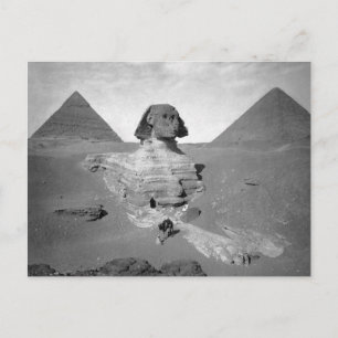 The Great Sphinx & Pyramids, 1878 Briefkaart