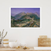 The Great Wall of China, 1886 (m/c) Poster (Keuken)