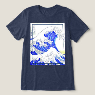 The Great Wave - 19e-eeuwse kunst Tri-Blend Shirt