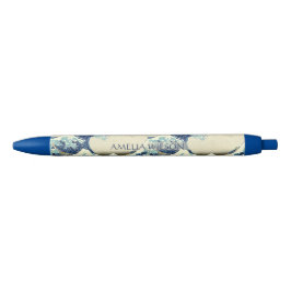 The Great Wave – Katsushika Hokusai – Custom Text  Zwarte Inkt Pen