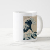 The Great Wave off Kanagawa Extra Grote Beker (Voorkant rechts)