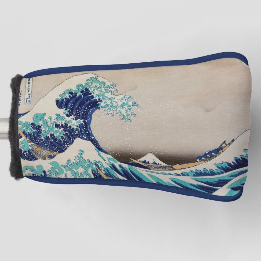 The Great Wave Off Kanagawa Japans Woodblock Golfheadcover (Voorkant)