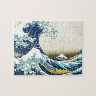 "The Great Wave Off Kanagawa" Legpuzzel