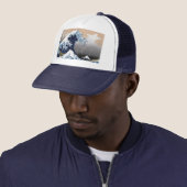 “The Great Wave off Kanagawa” Trucker Pet (In situ)
