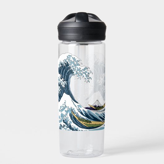 The Great Wave off Kanagawa  Waterfles (Voorkant)