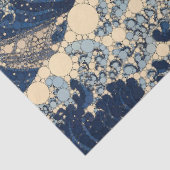 The Great Wave van After Katsushika Hokusai Tissuepapier (Detail)